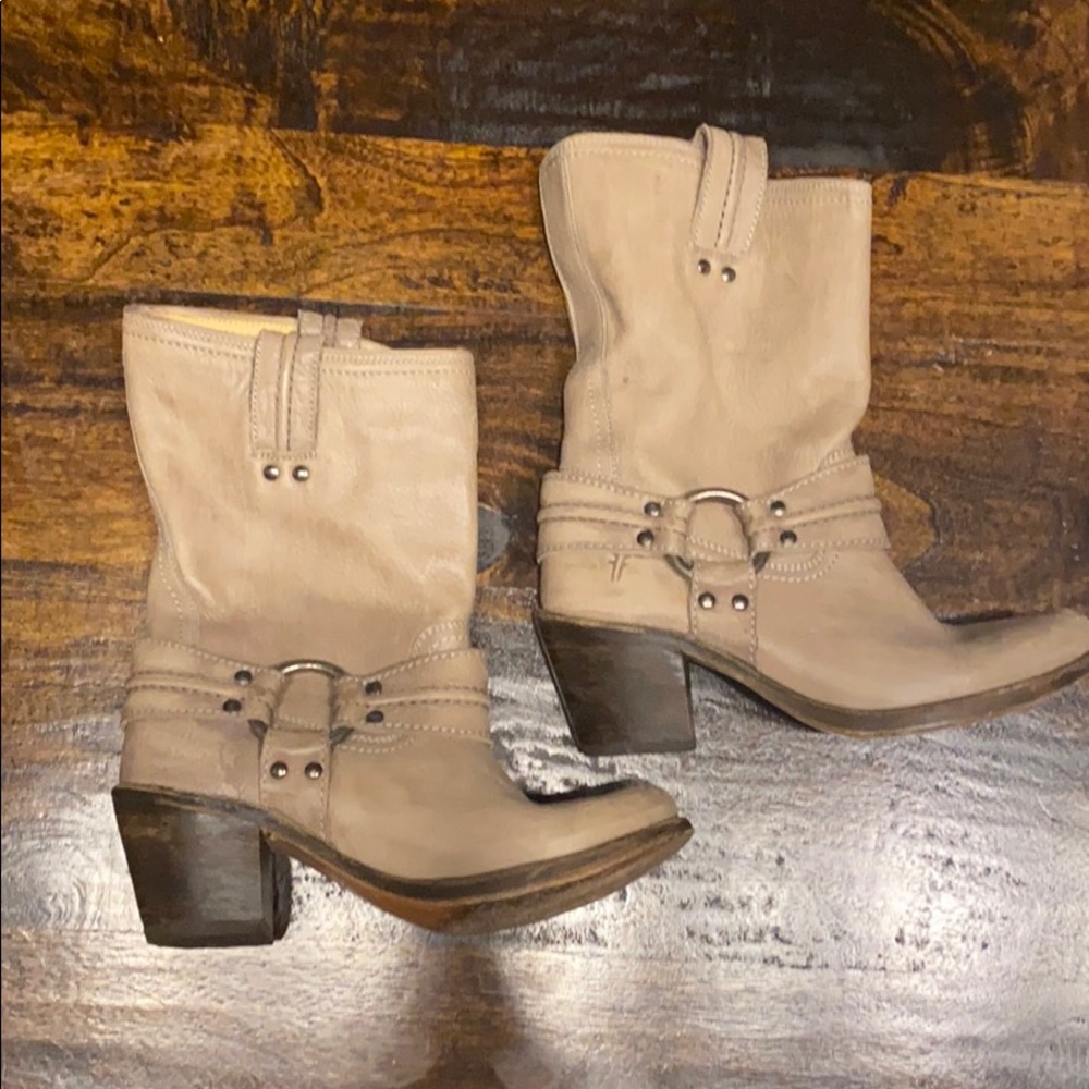 Frye Carmen Harness Boot-EUC